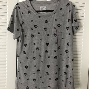 Paw Print T Shirt